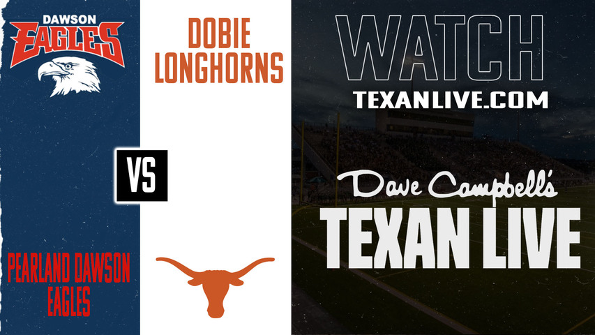 Pearland Dawson vs Dobie - 7:00pm- 9/12/2025 - Football - Live from Veterans Memorial Stadium