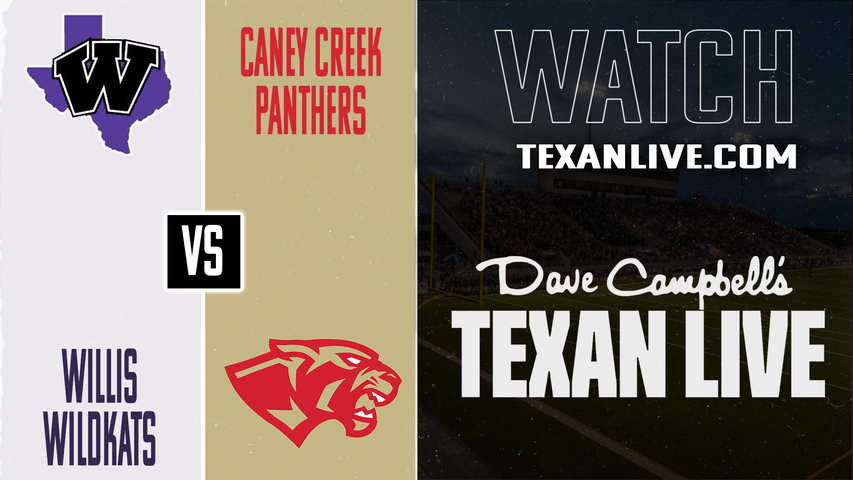Willis vs Caney Creek - 7:00pm- 9/12/2025 - Football - Live from Moorhead Stadium