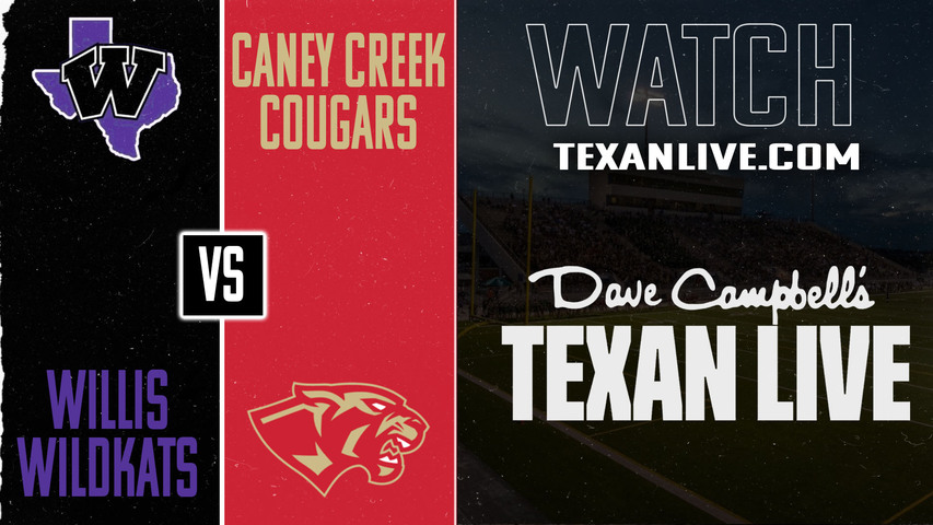 Willis vs Caney Creek - 7:00pm- 9/12/2025 - Football - Live from Moorhead Stadium