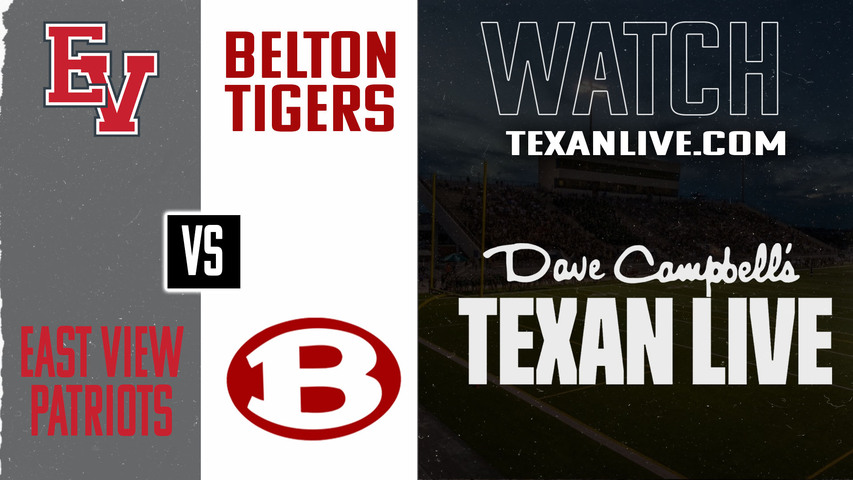 East View vs Belton - 7:00pm- 9/12/2025 - Football - Live from Tiger Field