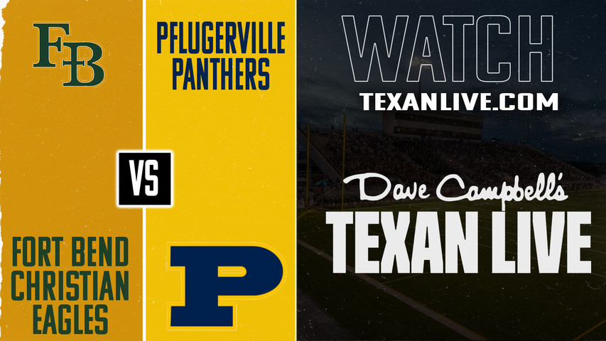 FB Christian vs Pflugerville - 7:00pm- 9/12/2025 - Football - Live from The Pfield