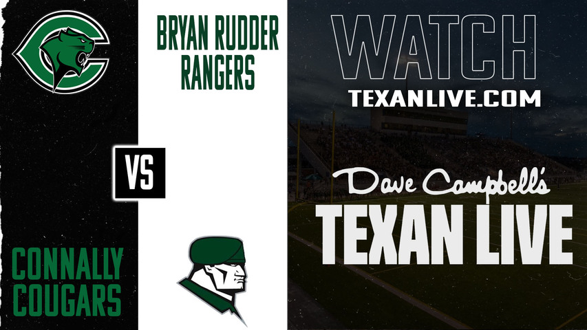 Pflugerville Connally vs Bryan Rudder - 7:30pm- 9/12/2025 - Football - Live from Merrill Green Stadium