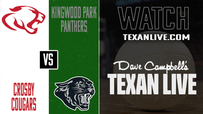 Crosby vs Kingwood Park – 5:30pm – 9/16/2025 – Volleyball – Live from Kingwood Park High School