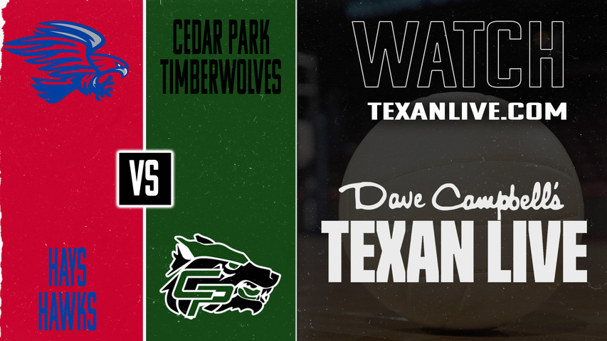 Hays vs Cedar Park– 6:30pm – 9/16/2025 – Volleyball – Live from Cedar Park High School