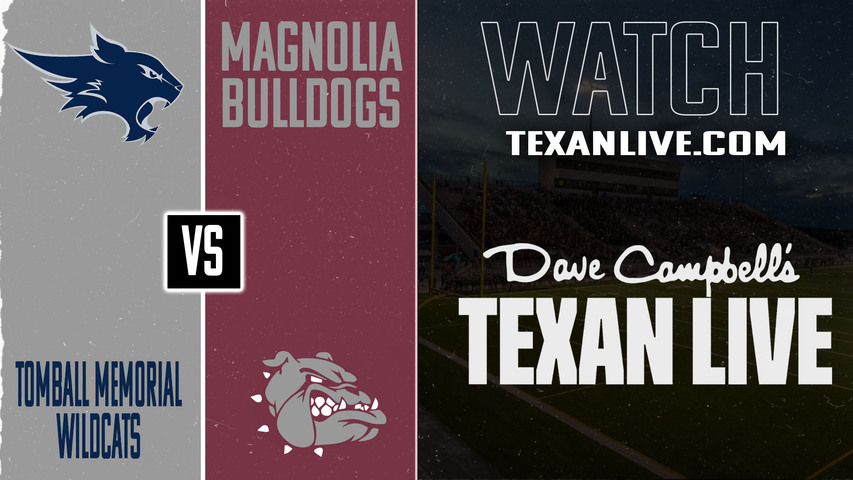 Tomball Memorial vs Magnolia – 7:00pm – 9/19/2025 – Football – Live from Bulldog Stadium