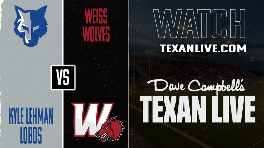 Kyle Lehman vs Pflugerville Weiss – 7:30pm – 9/19/2025 – Football – Live from The Pfield