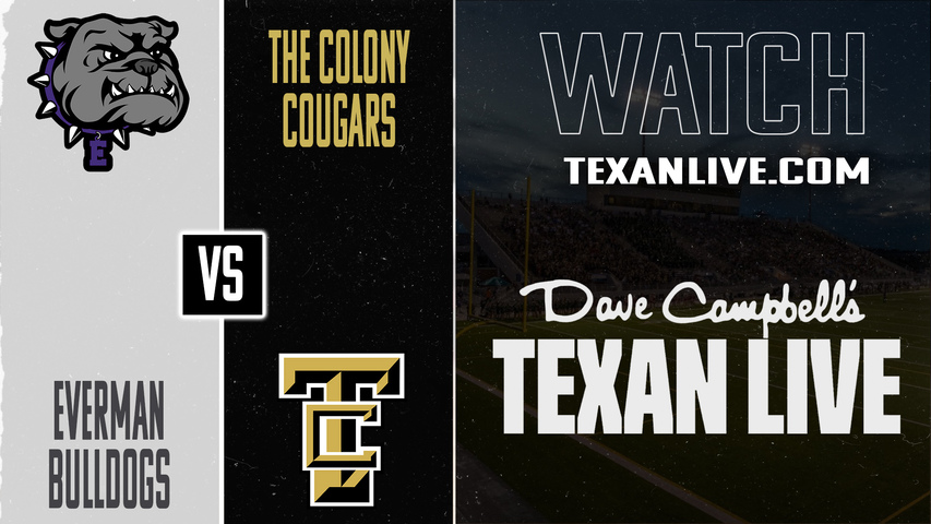 Everman vs The Colony – 7:00pm – 9/19/2025 – Football – Live from Tommy Briggs Stadium