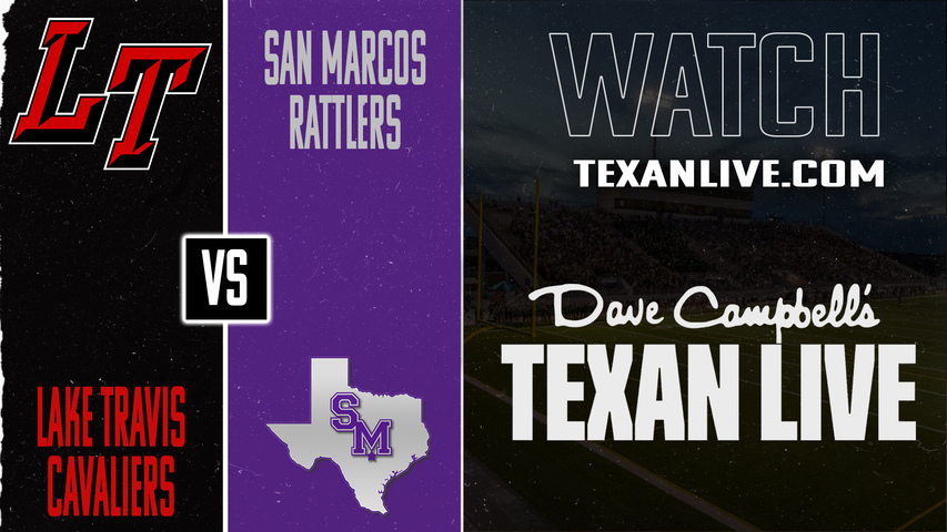San Marcos vs Lake Travis JV Black - 5:30pm- 9/18/2025 - Football - Live from LTHS Track Stadium