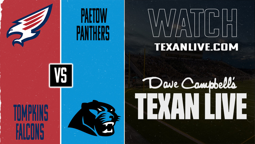 Tompkins vs Katy Paetow – 6:30pm – 9/19/2025 – Football – Live from Legacy Stadium