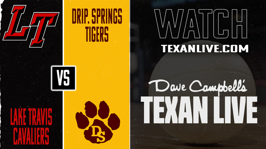 Lake Travis vs Dripping Springs - 6:30pm - 9/23/2025 - Volleyball - Live from Lake Travis High School