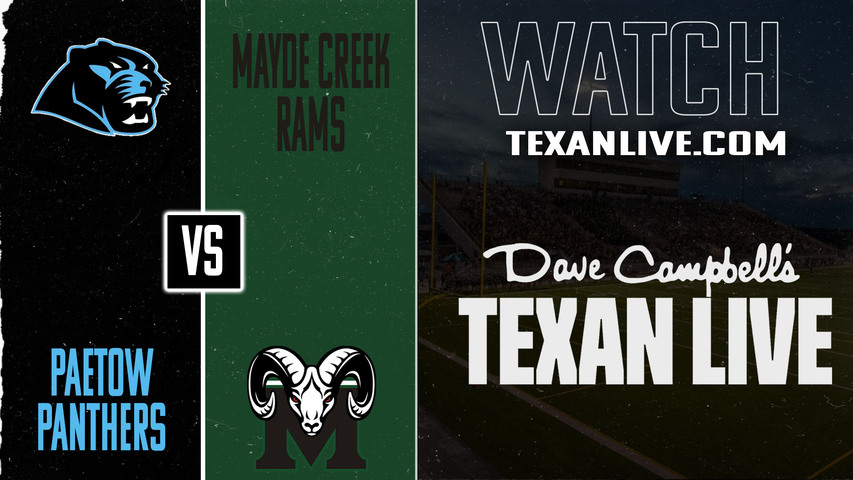 Katy Paetow vs Mayde Creek - 7pm - 9/25/2025 - Football - Live from Rhodes Stadium