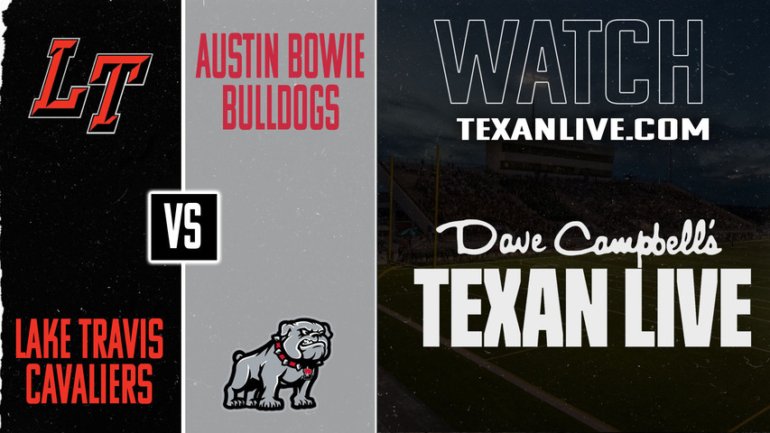 Bowie vs Lake Travis - 7:30pm - 9/25/2025 - Football - Live from Tiger Stadium
