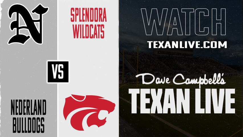 Nederland vs Splendora - 7:00pm - 9/26/2025 - Football - Live from Dale Martin Memorial Field