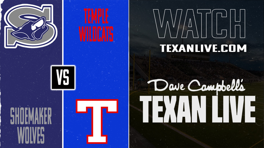 Killeen Shoemaker vs Temple - 7pm - 9/26/2025 - Football - Live from Wildcat Stadium
