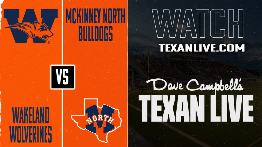 Frisco Wakeland vs Mckinney North - 7pm - 9/26/2025 - Football - Live from Mckinney ISD Stadium
