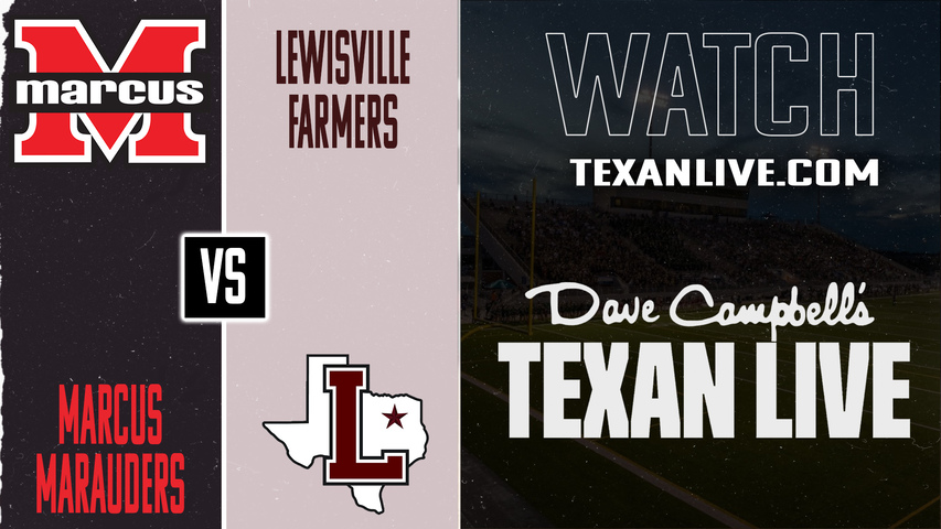 Marcus vs Lewisville (Fighting Farmers Broadcast) - 7pm - 9/26/2025 - Football - Live from Max Goldsmith Stadium
