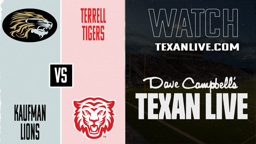 Kaufman vs Terrell - 7pm - 9/26/2025 - Football - Live from Memorial Stadium