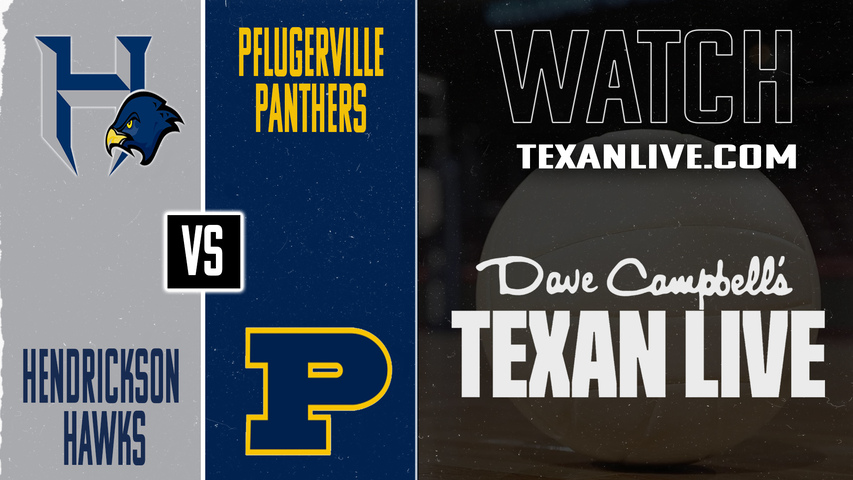 Hendrickson vs Pflugerville – 6:30pm – 9.23/2025 - Volleyball – Live from Pflugerville High School