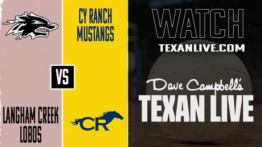 Langham Creek vs Cy Ranch - 5:30PM - 9/30/2025 - Volleyball - Live from Cy Ranch High School