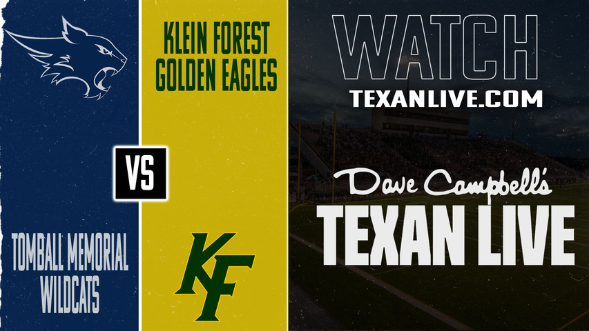 Tomball Memorial vs Klein Forest - 7:00PM - 10/2/2025 - Football - Live from Klein Memorial Stadium
