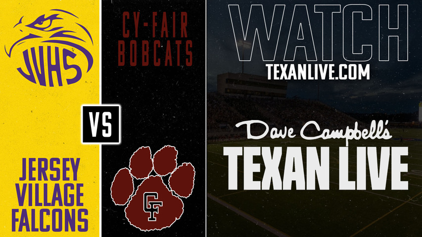 Jersey Village vs Cy-Fair - 7:00PM - 10/3/2025 - Football - Live from Pridgeon Stadium