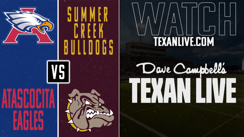 Atascocita vs Summer Creek - 7:00PM - 10/3/2025 - Football - Live from Turner Stadium