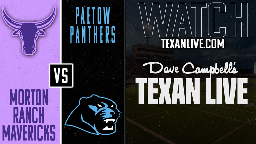 Morton Ranch vs Paetow - 7:00PM - 10/3/2025 - Football - Live from Rhodes Stadium