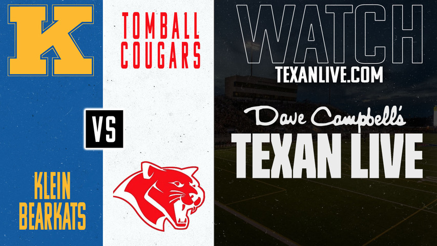 Klein vs Tomball - 7:00PM - 10/3/2025 - Football - Live from Tomball ISD Stadium