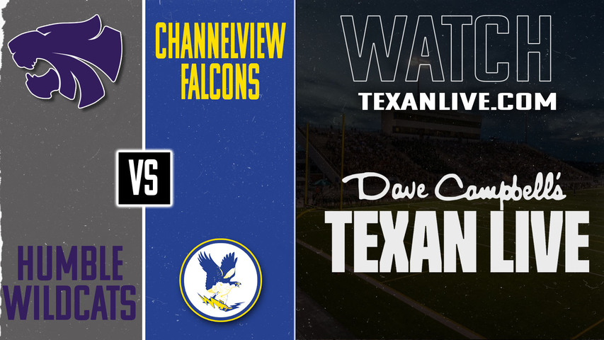 Humble vs Channelview - 7:00PM - 10/3/2025 - Football - Live from Maddry Stadium