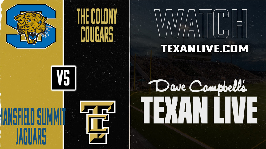 Mansfield Summit vs The Colony - 7:00PM - 10/3/2025 - Football - Live from Tommy Briggs Stadium