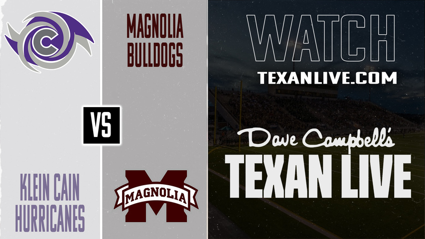Klein Cain vs Magnolia - 6:00PM - 10/4/2025 - Football - Live from Klein ISD Memorial Stadium
