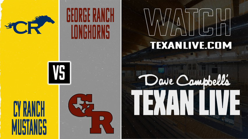 Cy Ranch vs George Ranch – 6:00 PM – 10/6/2025 – Waterpolo – Girls – Bi-District – Live from CFISD Natatorium (Dive)