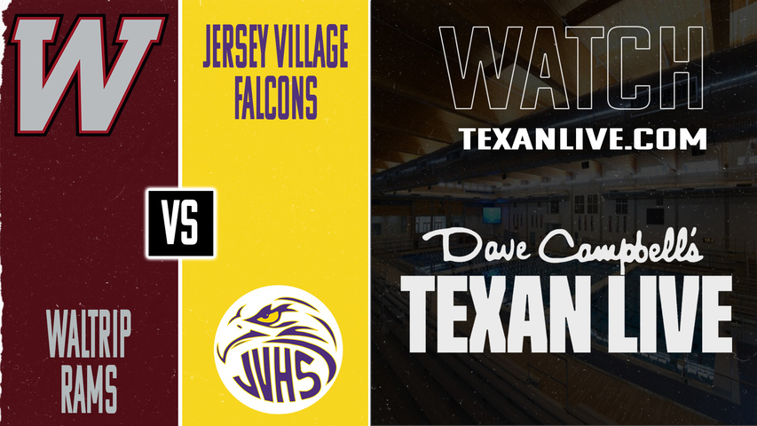 Waltrip vs Jersey Village – 6:00 PM – 10/6/2025 – Waterpolo – Girls – Bi-District – Live from Lamar HS Natatorium