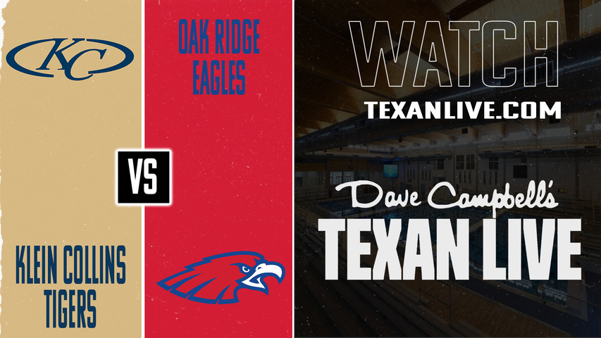 Klein Collins vs Oak Ridge - 5:00 PM - 10/6/2025 - Waterpolo - Boys - Live from Tomball High School Natatorium