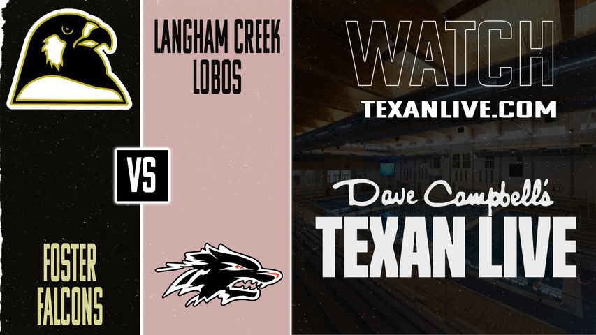 Foster vs Langham Creek – 7:00 PM – 10/7/2025 – Waterpolo – Boys – Bi-District – Live from LCISD Natatorium