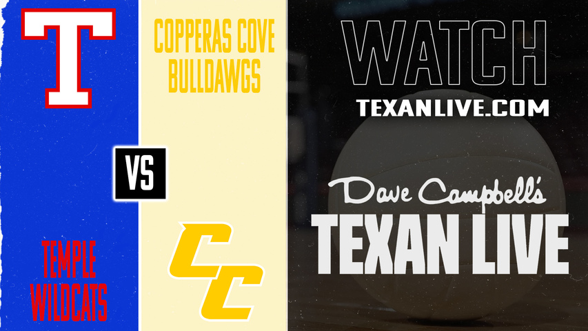 Temple vs Copperas Cove – 6:00 PM – 10/7/2025 – Volleyball– Live from Copperas Cove High School
