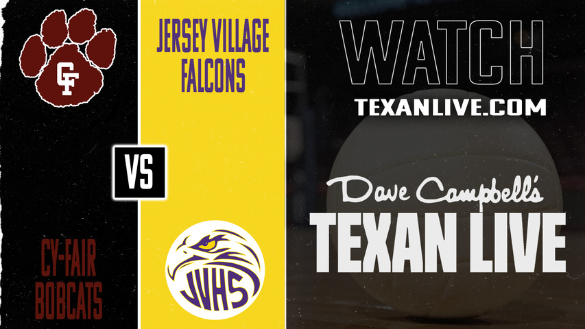 Cy Fair vs Jersey Village – 5:30 PM – 10/7/2025 – Volleyball – Live from Jersey Village High School
