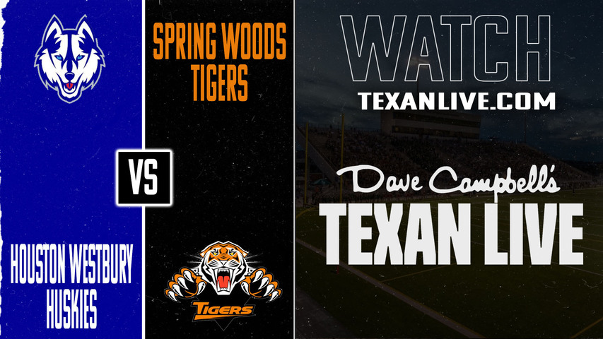 Westbury vs Spring Woods - 6:30PM - 10/9/2025 - Football - Live from Tully Stadium