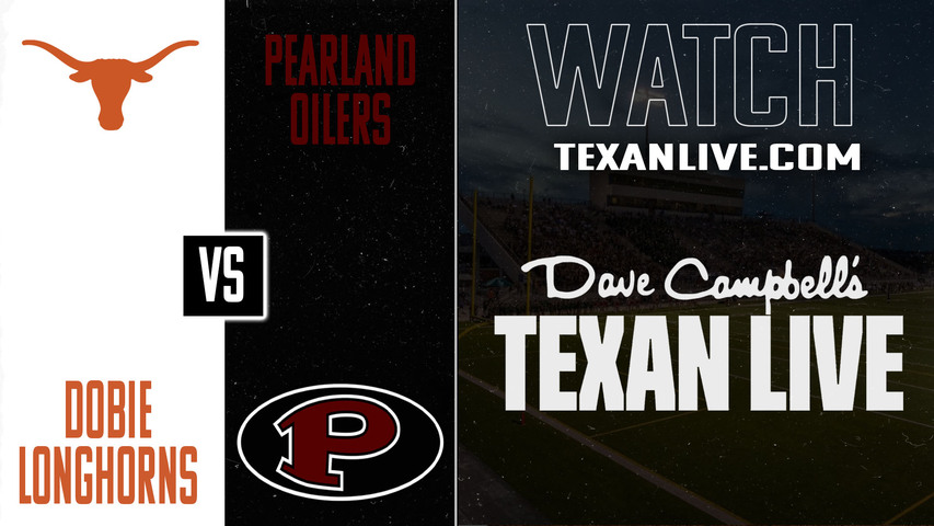 Dobie vs Pearland - 7:00PM - 10/10/2025 - Football - Live from The Rig