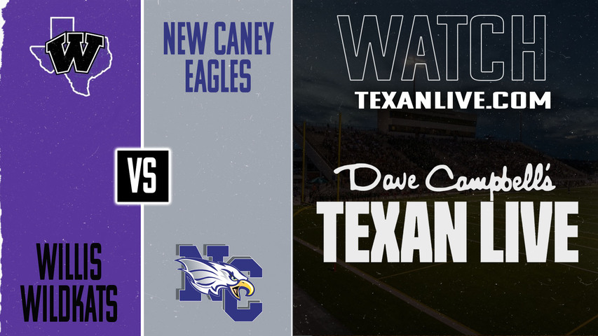 Willis vs New Caney - 7:00PM - 10/10/2025 - Football - Live from Randall Reed Stadium