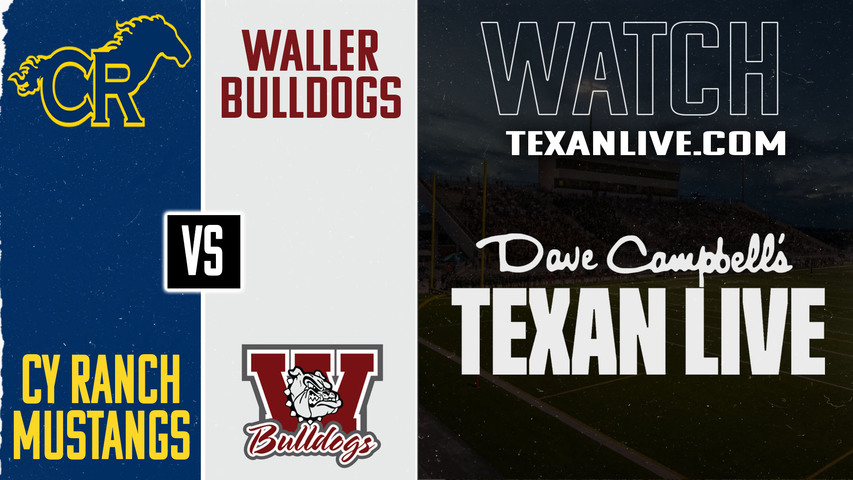 Cy Ranch vs Waller - 7:00PM - 10/10/2025 - Football - Live from Daikin Stadium