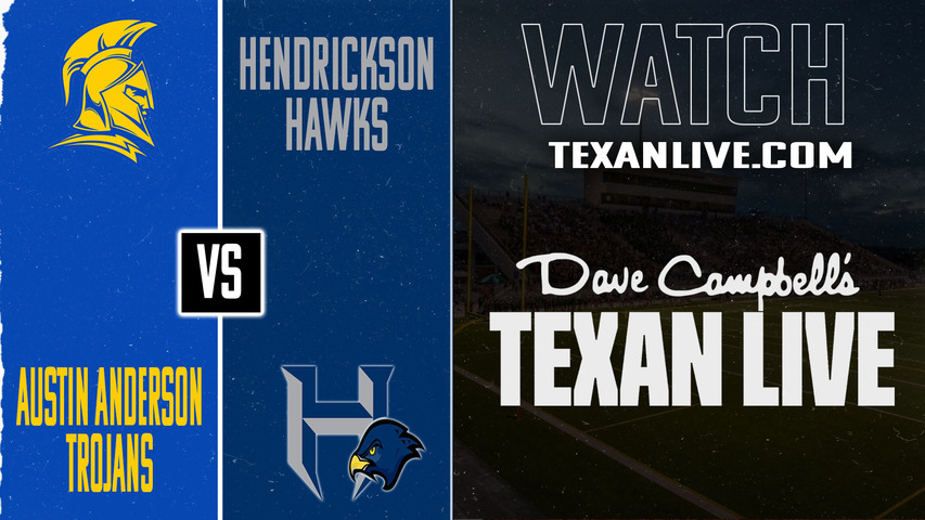 Austin Anderson vs Hendrickson - 7:30PM - 10/10/2025 - Football - Live from The Pfield