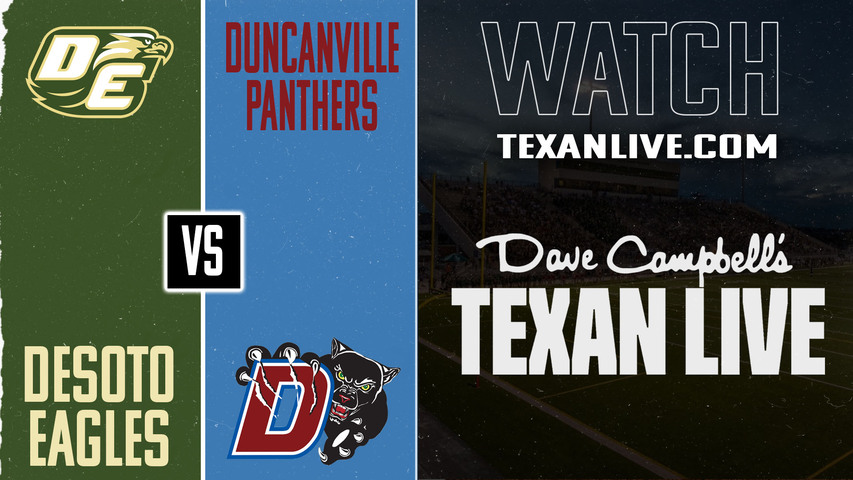 Desoto vs Duncanville - 7:00PM - 10/10/2025 - Football - Live from Panther Stadium
