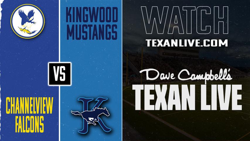 Channelview vs Kingwood – 6:00 PM – 10/11/2025 – Football – Live from Turner Stadium