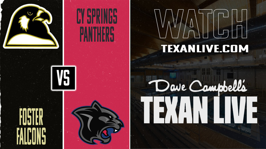 Foster vs Cypress Springs - 4:30PM - 10/7/2025 - Waterpolo Girls - Live from LCISD Natatorium