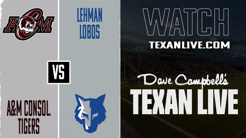 A&M Consolidated vs Kyle Lehman - 7:30PM - 10/9/2025 - Football - Live from Shelton Stadium