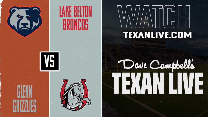 Leander Glenn vs Lake Belton - 7:00PM - 10/10/2025 - Football - Live from Tiger Field