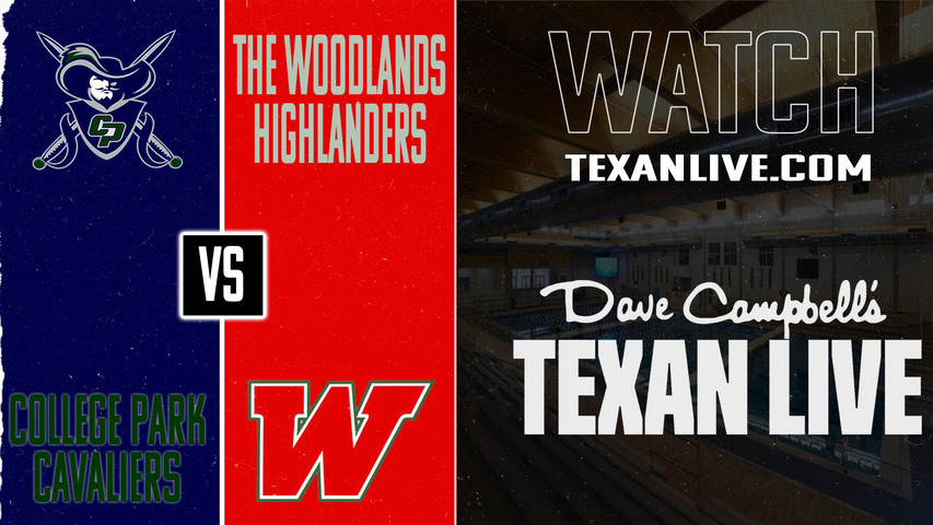 College Park vs The Woodlands– 5PM – 10/14/2025 – Waterpolo – Boys– Regional Quarterfinal – Live from Conroe ISD Natatorium