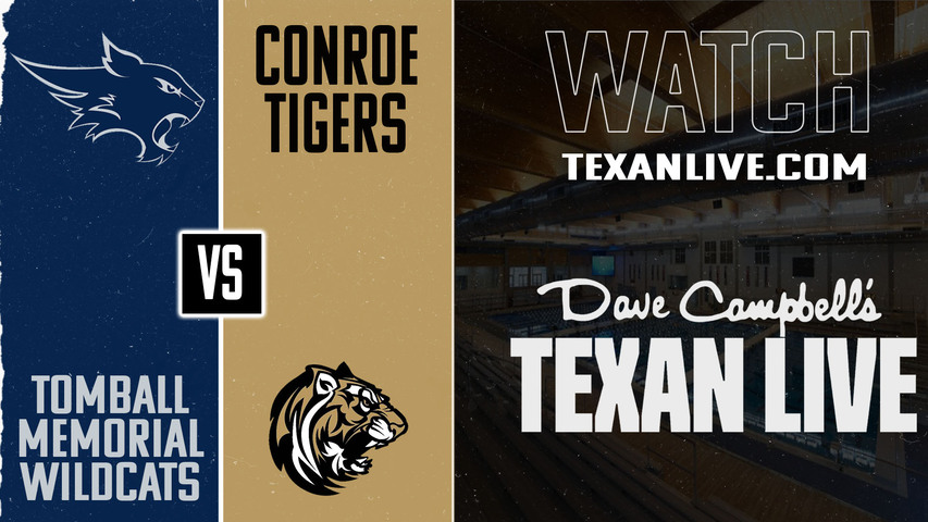 Tomball Memorial vs Conroe– 4PM – 10/14/2025 – Waterpolo – Girls– Regional Quarterfinal – Live from Conroe ISD Natatorium
