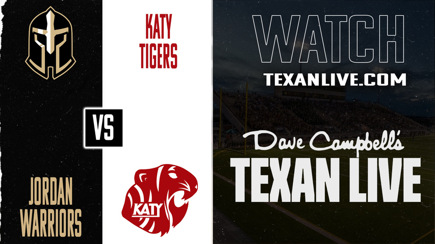 Jordan vs Katy - 6:30PM - 10/16/2025 - Football - Live from Legacy Stadium